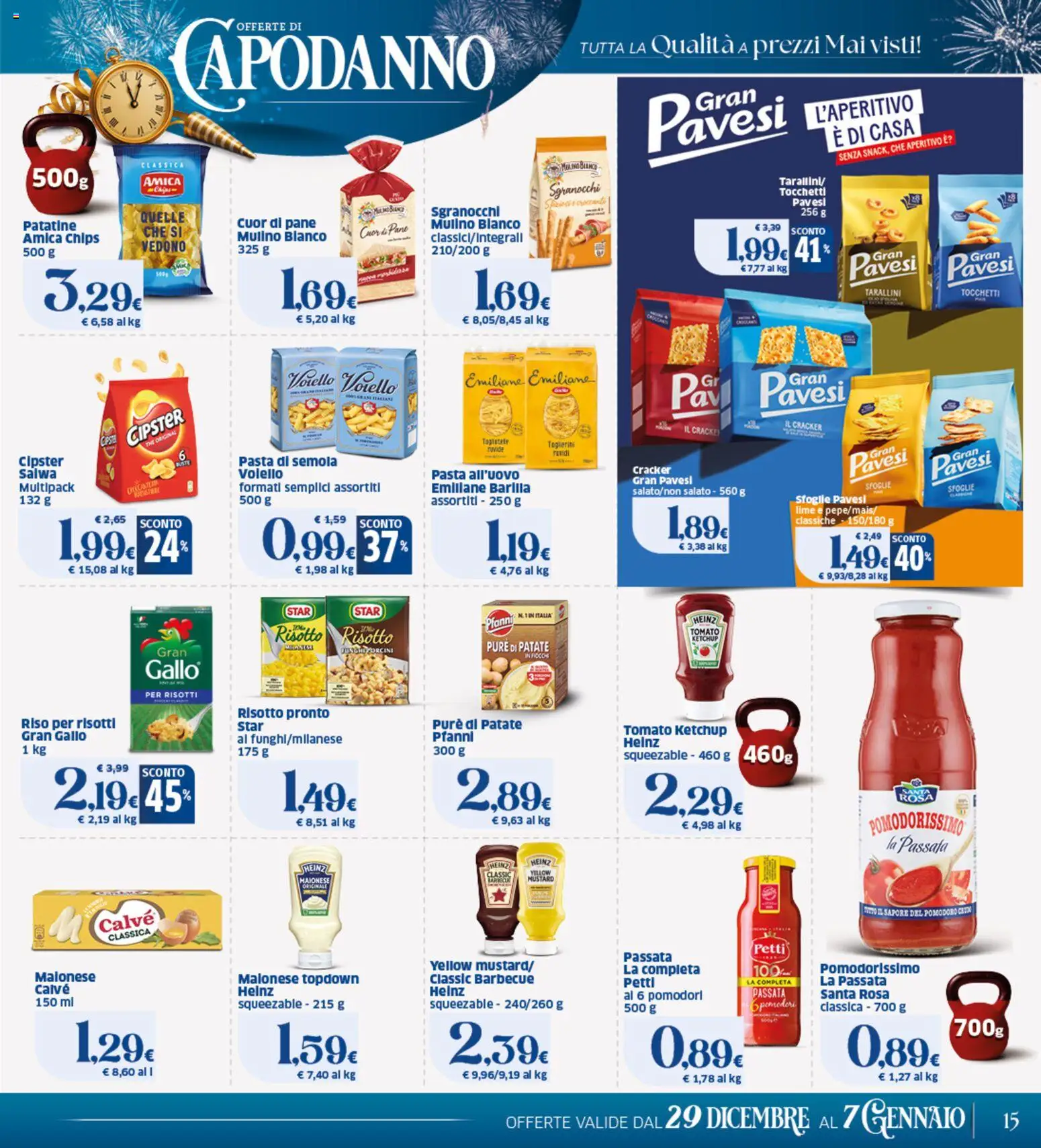 Volantino SIGMA del 29.12.2025 | Pagina: 15 | Prodotti: Riso, Ketchup, Pomodoro, Lime