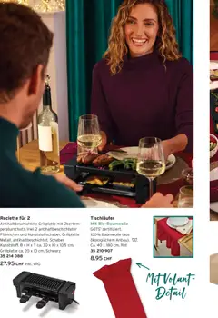 Tchibo Aktionen Gaumenfreude ab 02.12.2025 gültig | Seite: 24 | Produkte: Raclette