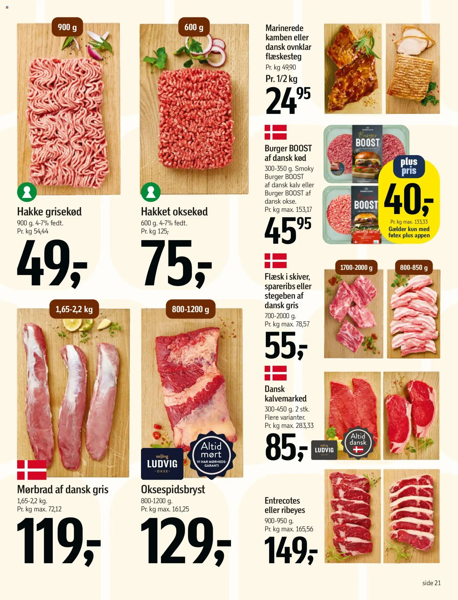 Føtex tilbudsavis – gyldig fra 30.01.2026 | Side: 28 | Produkter: Oksekød, Spareribs, Flæskesteg