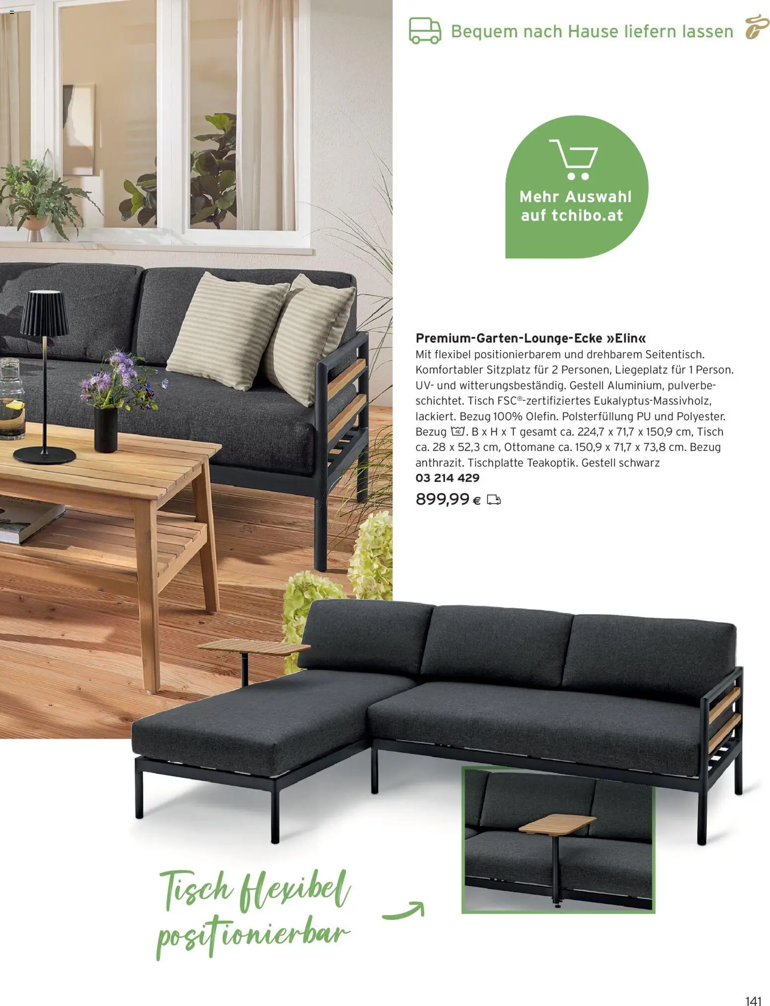 Tchibo Eduscho - Katalog Frühling 2026 gültig ab 23.03.2026 | Seite: 141 | Produkte: Tisch