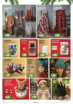 NTL - Letak Za radosne blagdane - Pregled kataloga iz trgovine NTL, vrijedi od 03.12.2025 | Stranica: 6 | Proizvodi: Košara, Čarape, Rukavice, Deka
