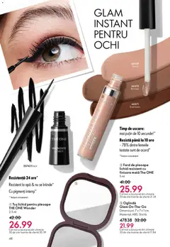 Ofertele Oriflame valabile de la 11.02.2026 | Pagină: 48 | Produse: Oglindă, Fard de pleoape, Apă