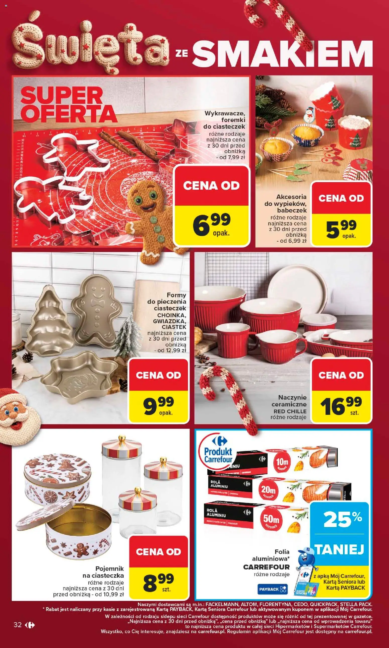 Carrefour Black Friday od 24.11.2025 | Strona: 32 | Produkty: Karta, Ciasteczka