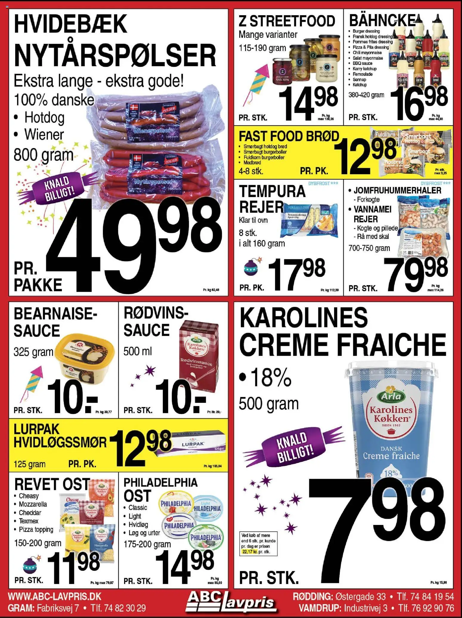 Abc Lavpris tilbudsavis – gyldig fra 24.12.2025 | Side: 6 | Produkter: Cheddar, Hvidløg, Sennep, Mozzarella