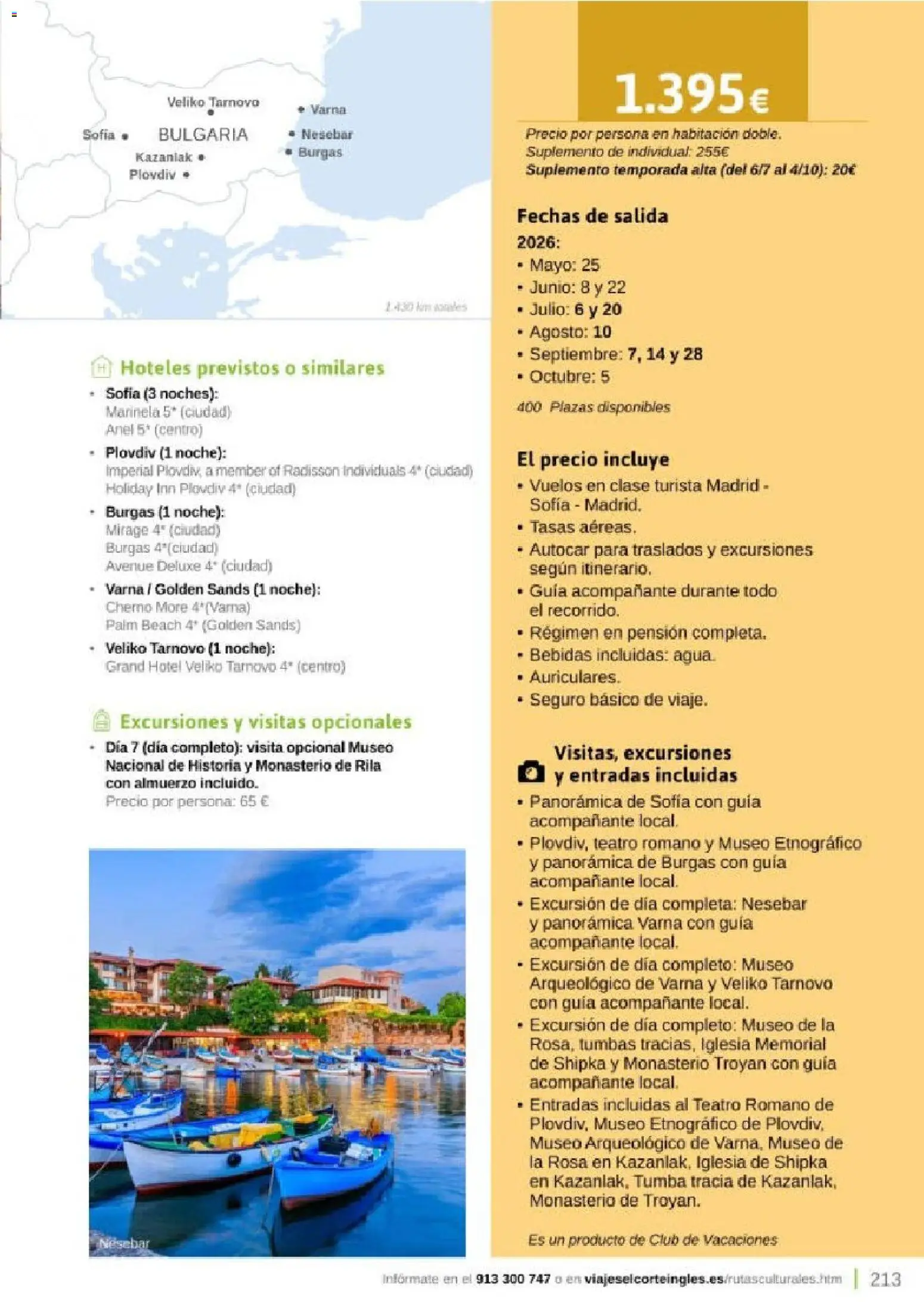 Viajes El Corte Inglés Rutas Culturales de la Comunidad de Madrid │ válido desde el 01.04.2026 | Página: 213 | Productos: Auriculares