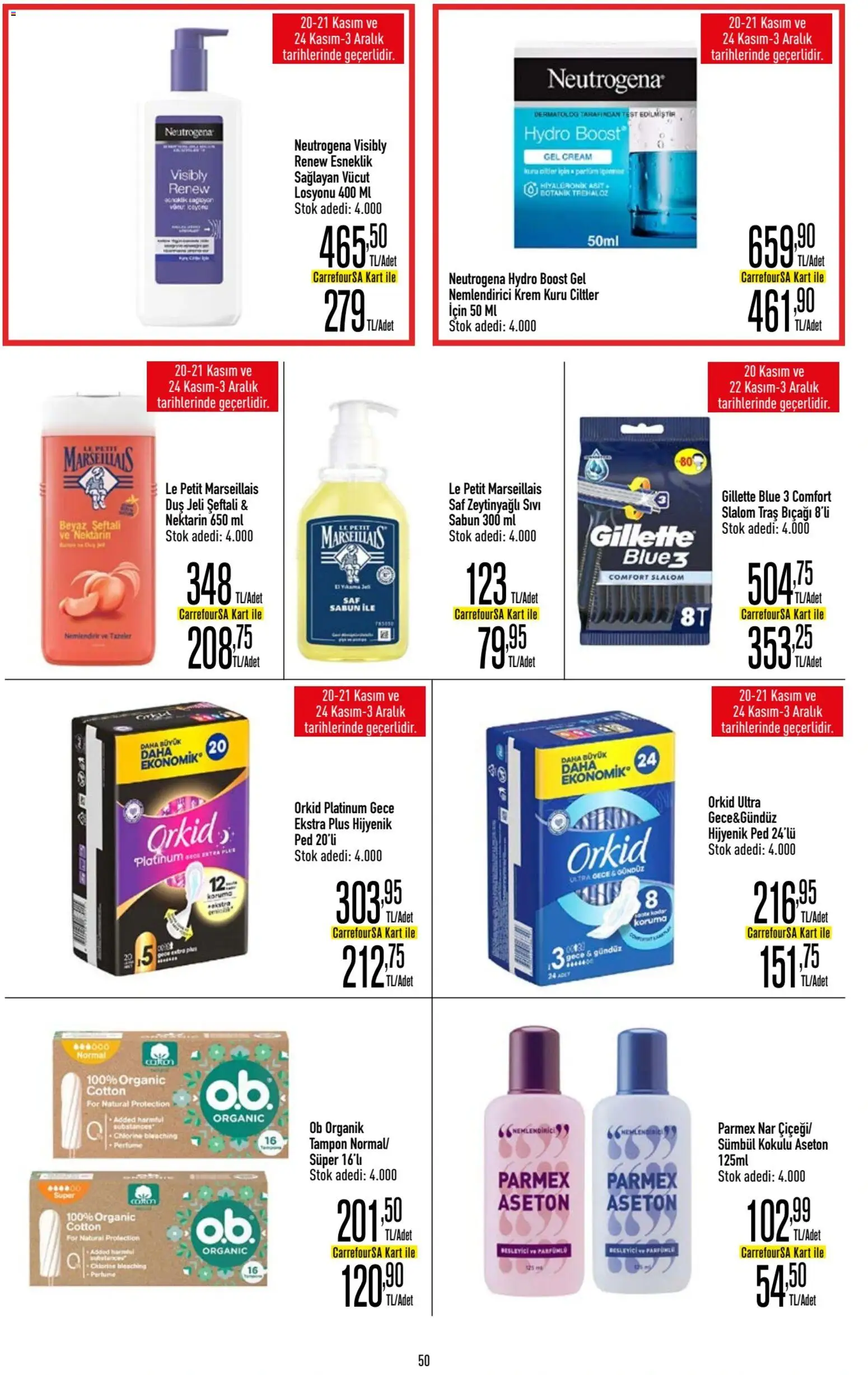 CarrefourSA Katalog - 20.11.2025 tarihinden itibaren geçerlidir | Sayfa: 51