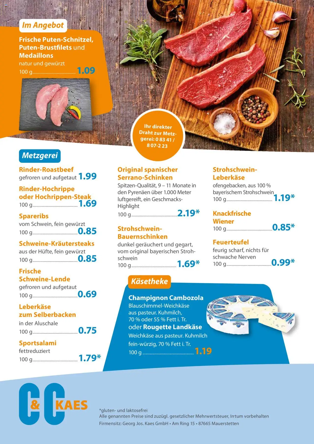 C&C Prospekt - gültig ab dem 11.08.2025 | Seite: 4 | Produkte: Leberkase