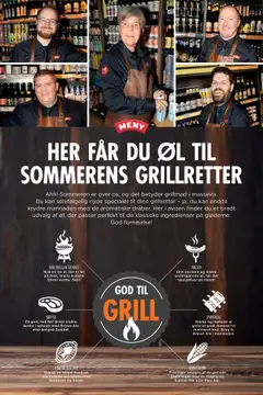 Meny Tilbudsavis gyldig fra 01.08.2025 | Side: 2 | Produkter: Øl, Bøffer, Spareribs, Grill