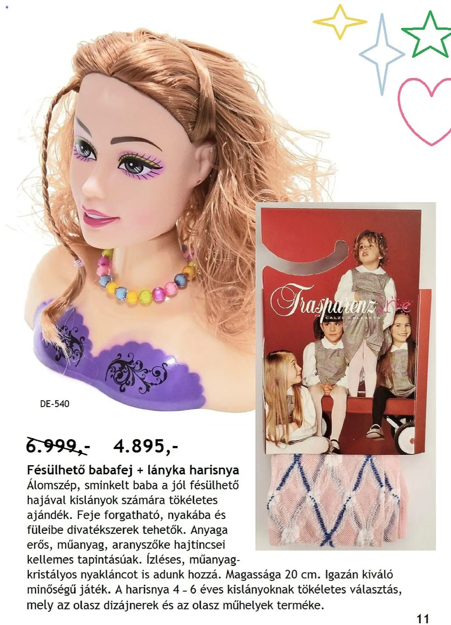 Betly akciós ujság - amely érvényes a következő dátumtól: 01.12.2025 | Oldal: 11 | Termékek: Harisnya