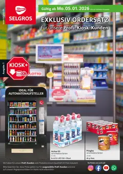 Selgros Ordersatz ab 05.01.2026 gültig