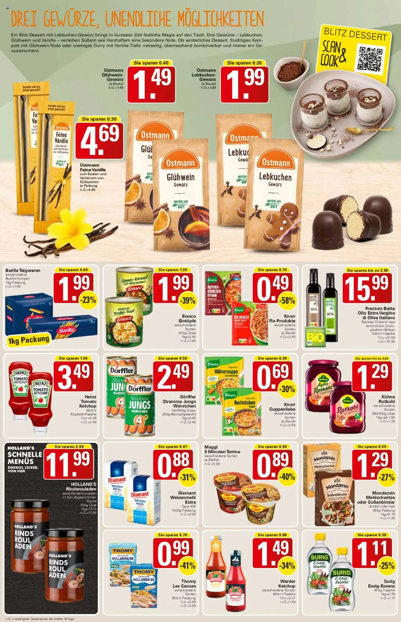 WEZ Prospekt – gültig ab 22.09.2025 | Seite: 10 | Produkte: Rotkohl, Tomaten, Knorr, Gewürze