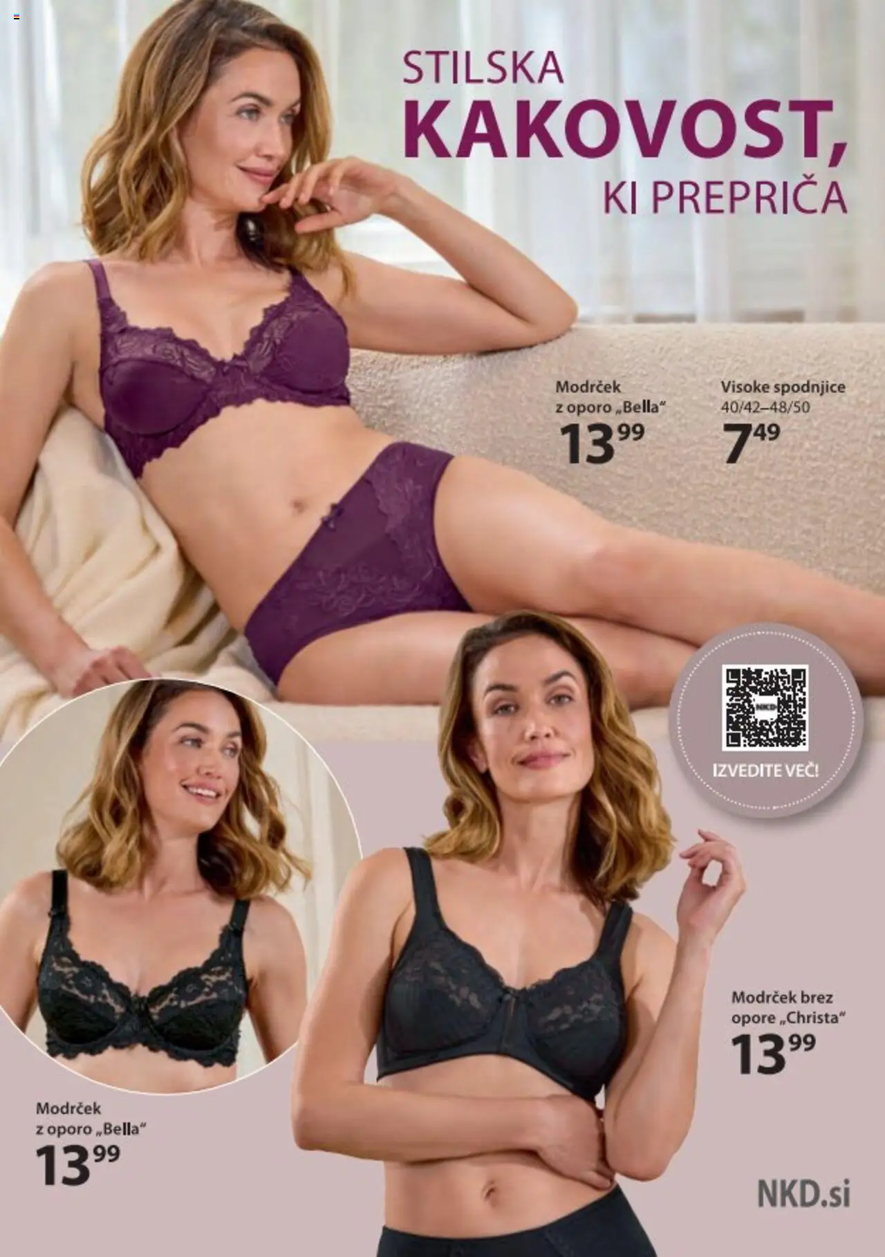 Novi NKD katalog ponudbe – veljaven od 29.09.2025 | Stran: 2 | Izdelki: Spodnjice, Modrcek