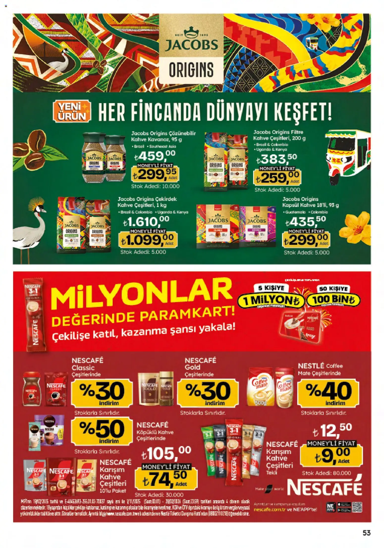 Migros Katalog - Migroskop - 23.10.2025 tarihinden itibaren geçerlidir | Sayfa: 53 | Ürünler: Su, Soda, Maden suyu