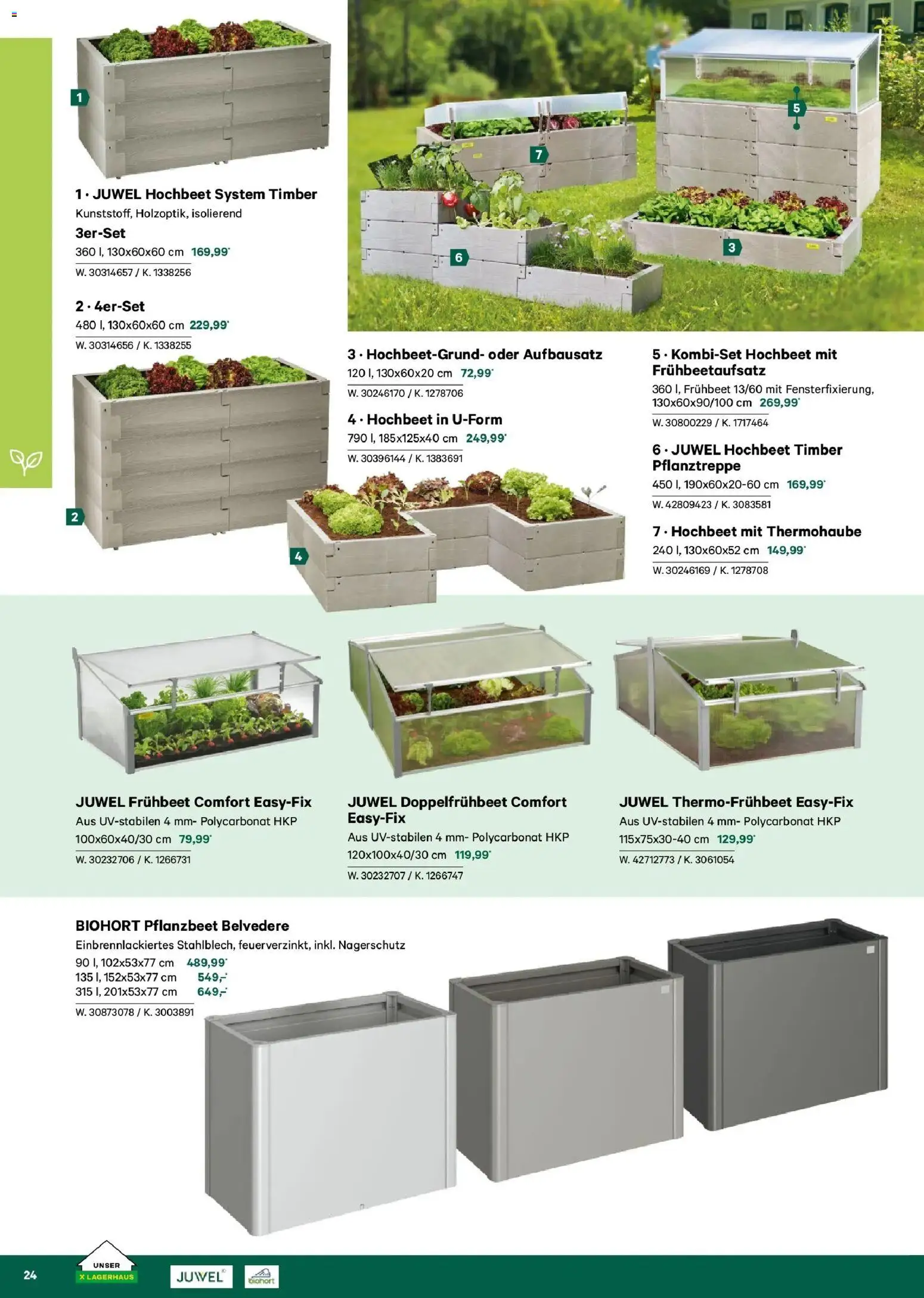 Lagerhaus Garten & Freizeit Katalog 2026 - Schweiggers, Bad Aussee  gültig ab 01.03.2026 | Seite: 24