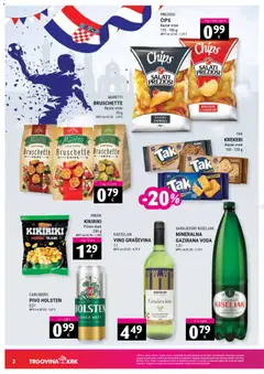 Katalog Trgovina Krk - Pregled kataloga iz trgovine Trgovina Krk, vrijedi od 16.01.2026 | Stranica: 2 | Proizvodi: Vino, Čips, Kikiriki, Krekeri