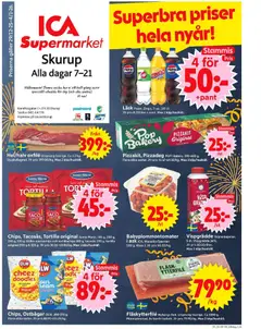 ICA Supermarket - Skurup - Förhandsvisning av reklamblad från butik ICA Supermarket aktuell från 30.12.2025