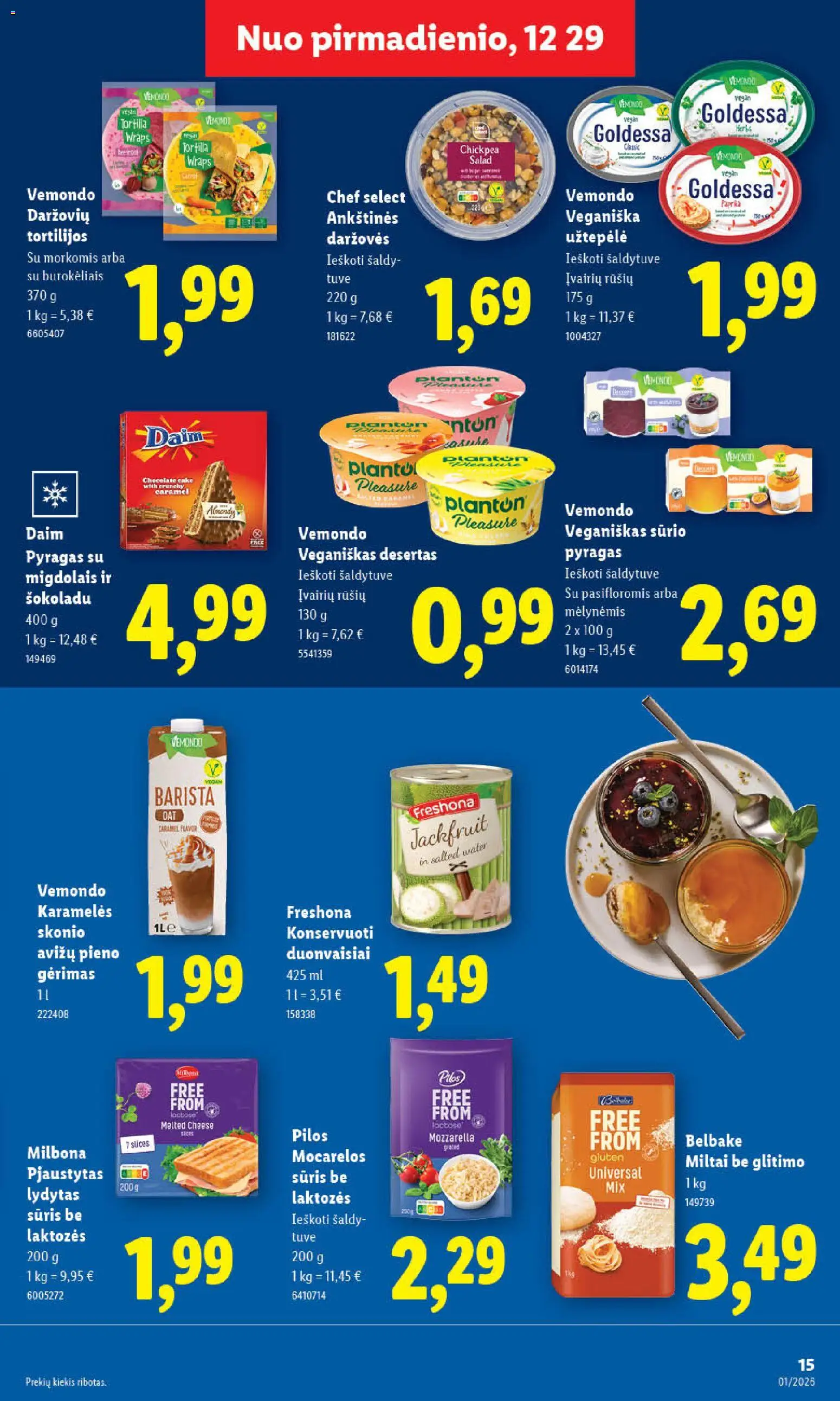 LIDL akcijos nuo 29.12.2025 | Puslapis: 15