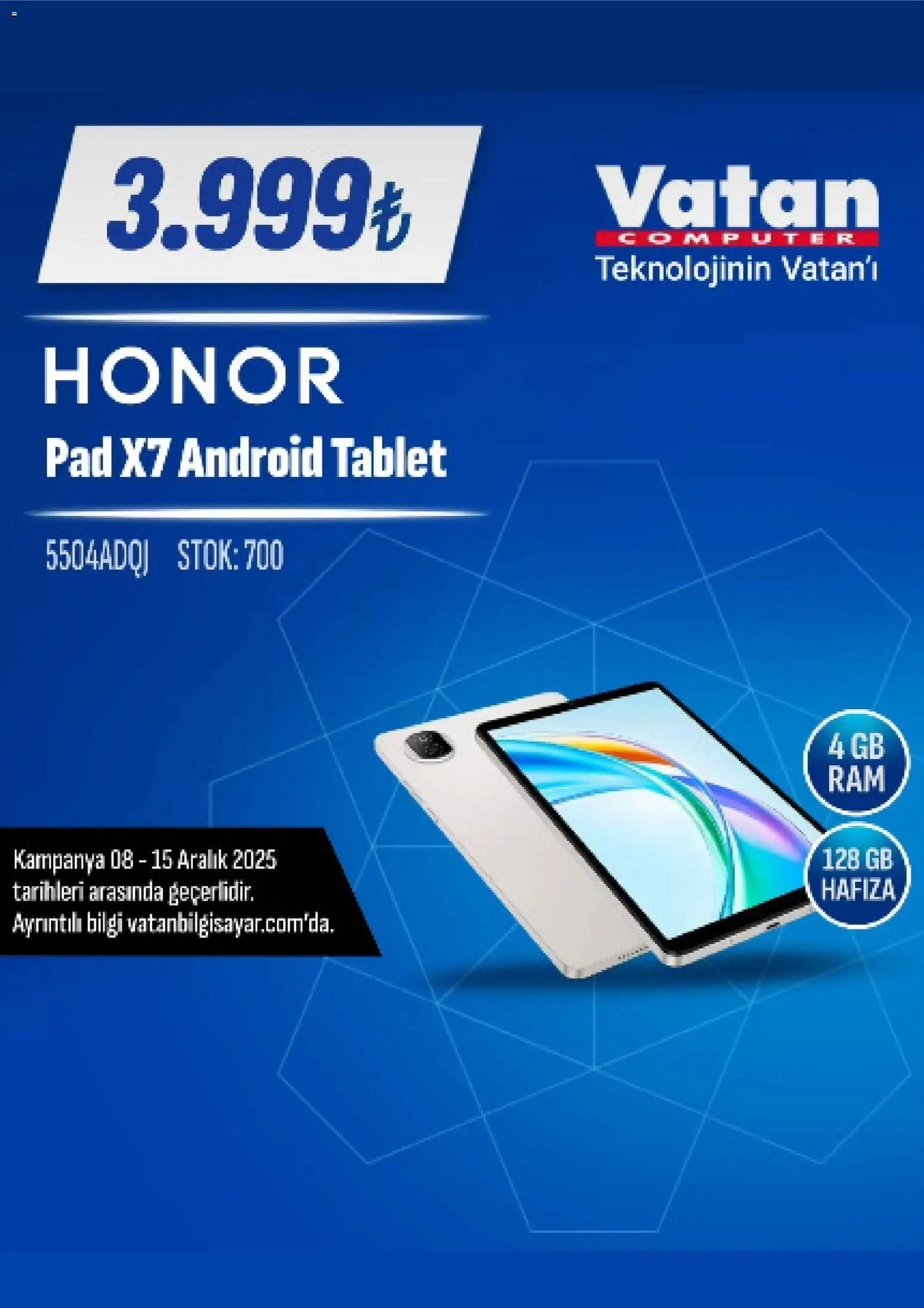 Vatan Bilgisayar İndirim - 08.12.2025 tarihinden itibaren geçerlidir | Sayfa: 3