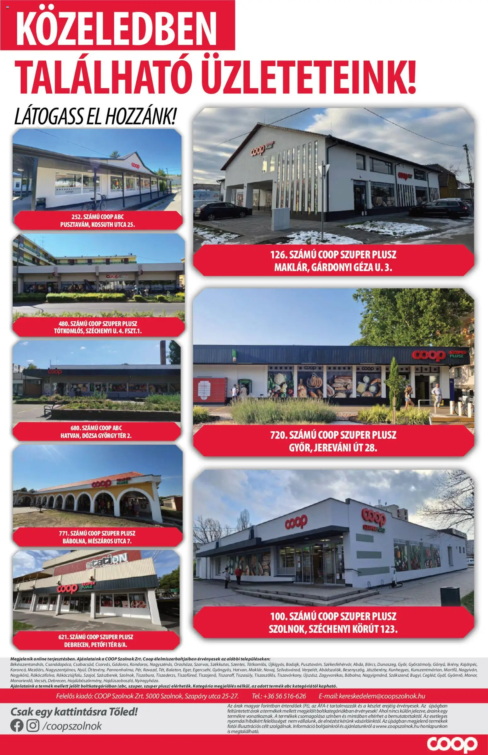 COOP Szolnok akciós ujság - amely érvényes a következő dátumtól: 22.01.2026 | Oldal: 3