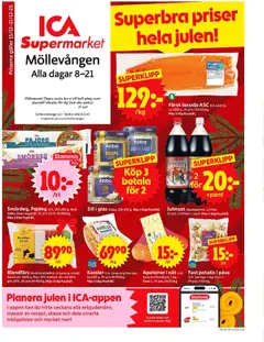 ICA Supermarket - Malmö - Förhandsvisning av reklamblad från butik ICA Supermarket aktuell från 15.12.2025