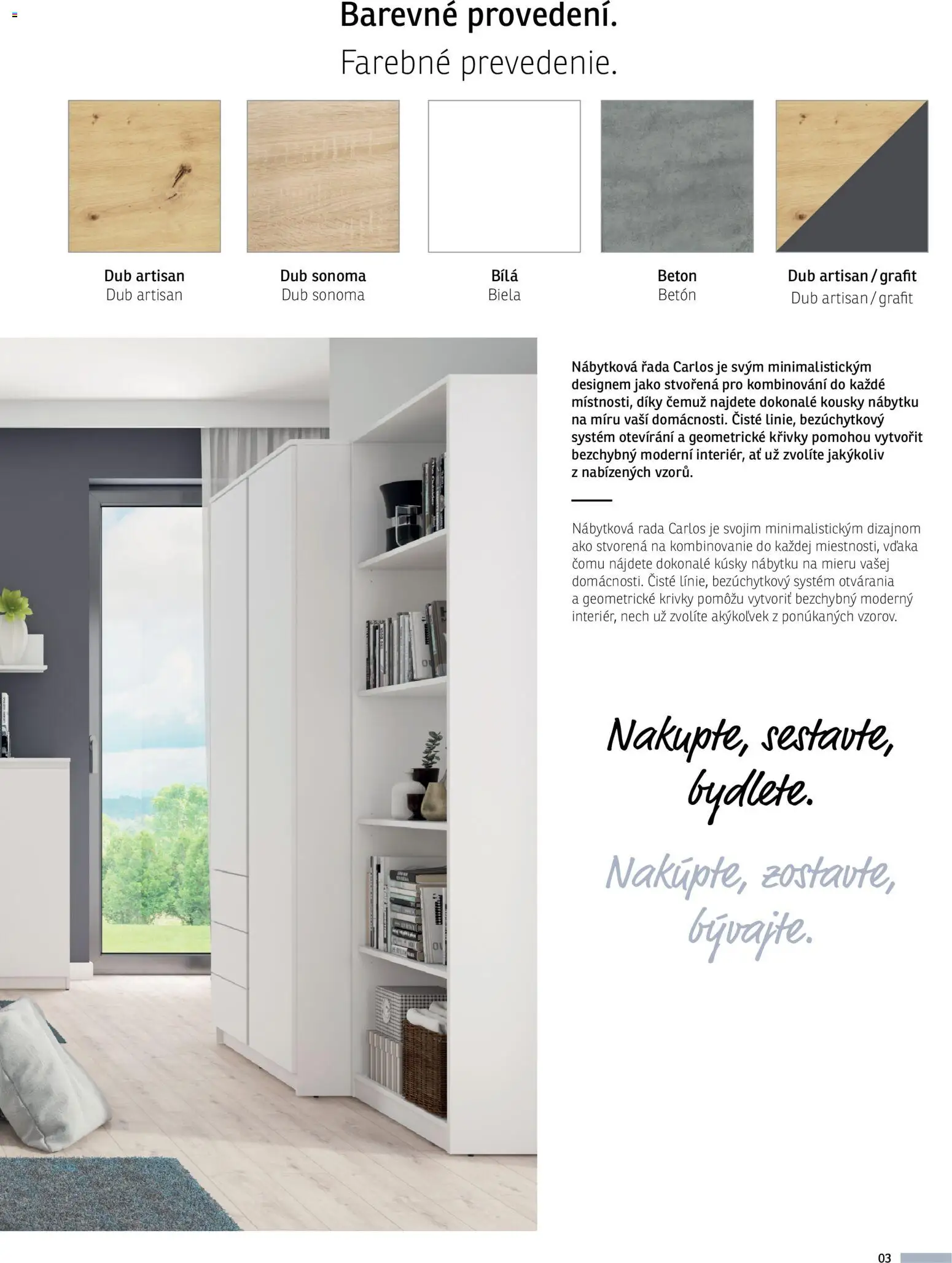 ASKO nábytek leták - Variabilní program Carlos od 01.01.2026 | Strana: 3