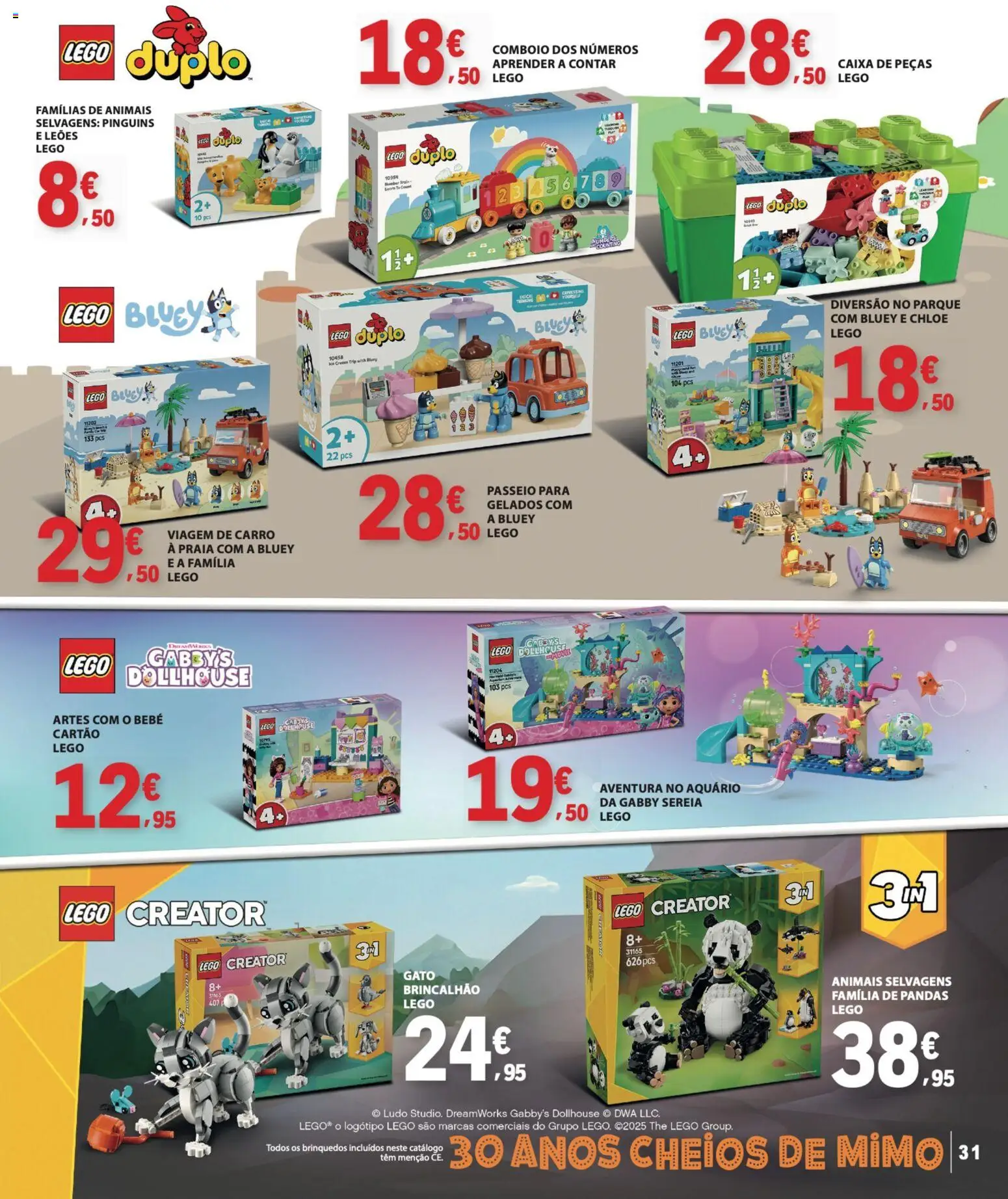 E.Leclerc Brinquedos de Natal │ válido de 11.11.2025 | Página: 31 | Produtos: Caixa