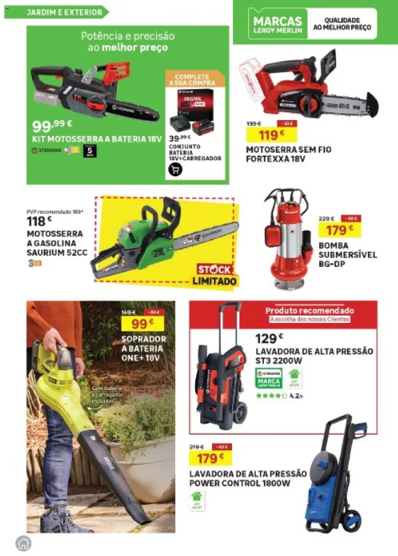 Leroy Merlin Catálogo │ válido de 02.10.2025 | Página: 17 | Produtos: Bateria
