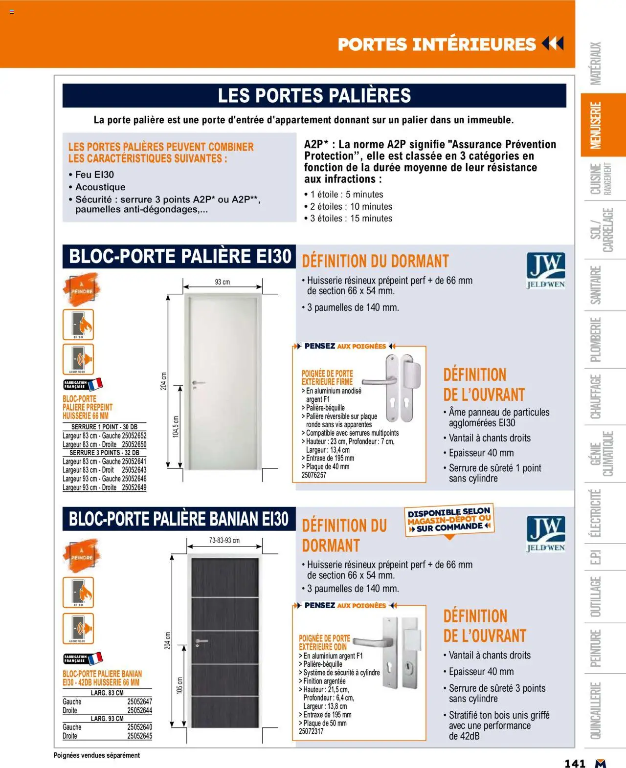  | Page: 141 | Produits: Porte, Poignées, Portes