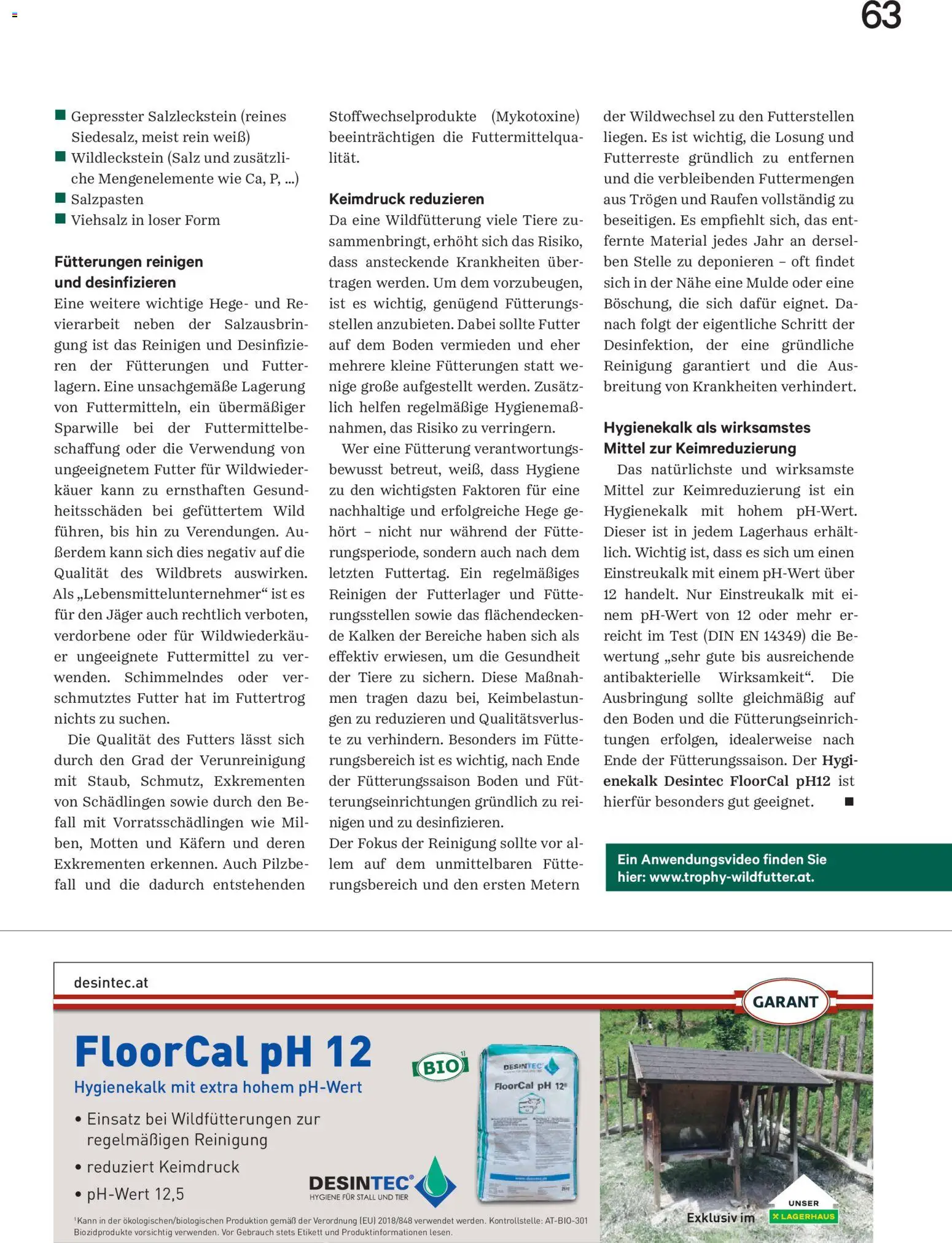 Lagerhaus Unser-Land März 2026 gültig ab 02.03.2026 | Seite: 63 | Produkte: Salz