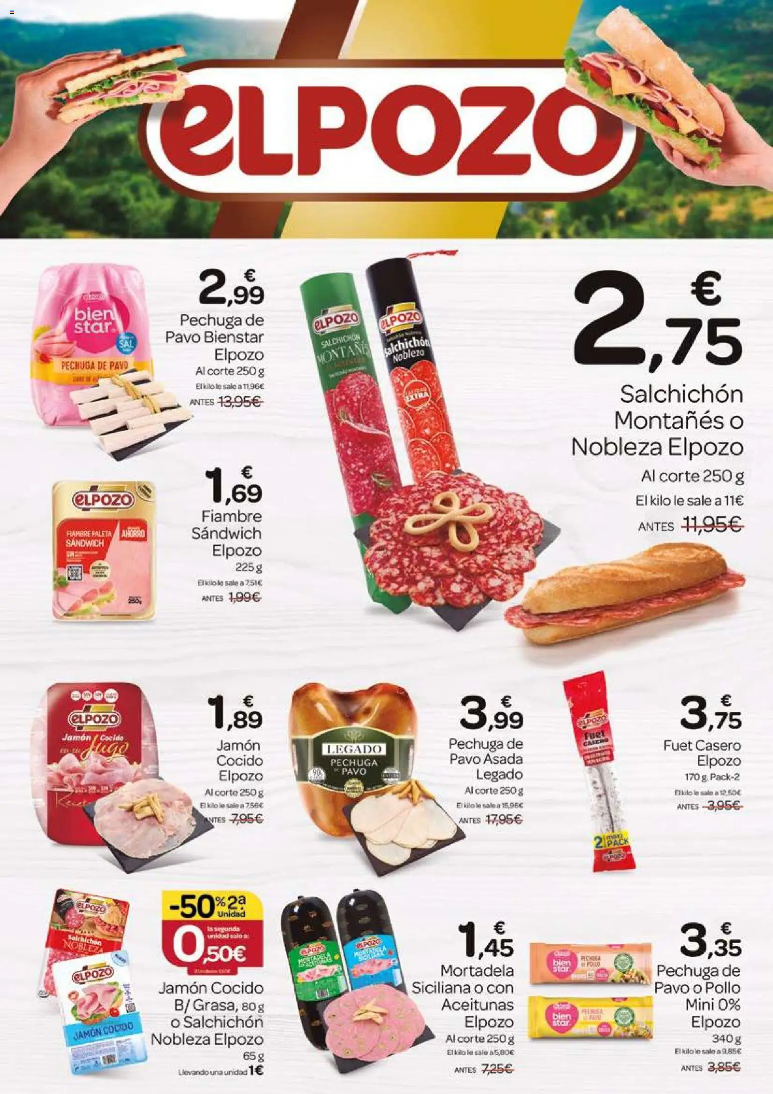 Supermercados El Jamón folleto │ válido desde el 26.02.2026 | Página: 17 | Productos: Jamón, Jamón cocido, Mortadela