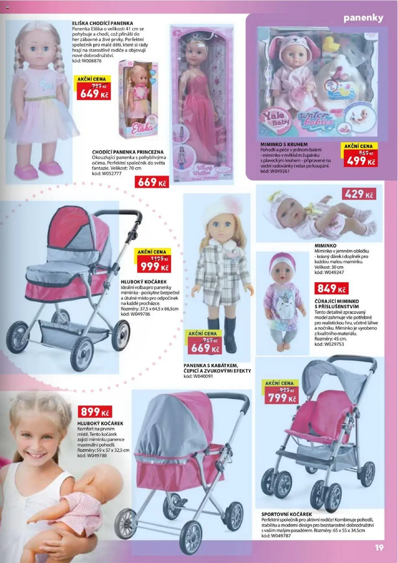 Wiky katalog - Vánoce 2025 od 14.10.2025 | Strana: 19 | Produkty: Panenka, Lahve, Kočárek