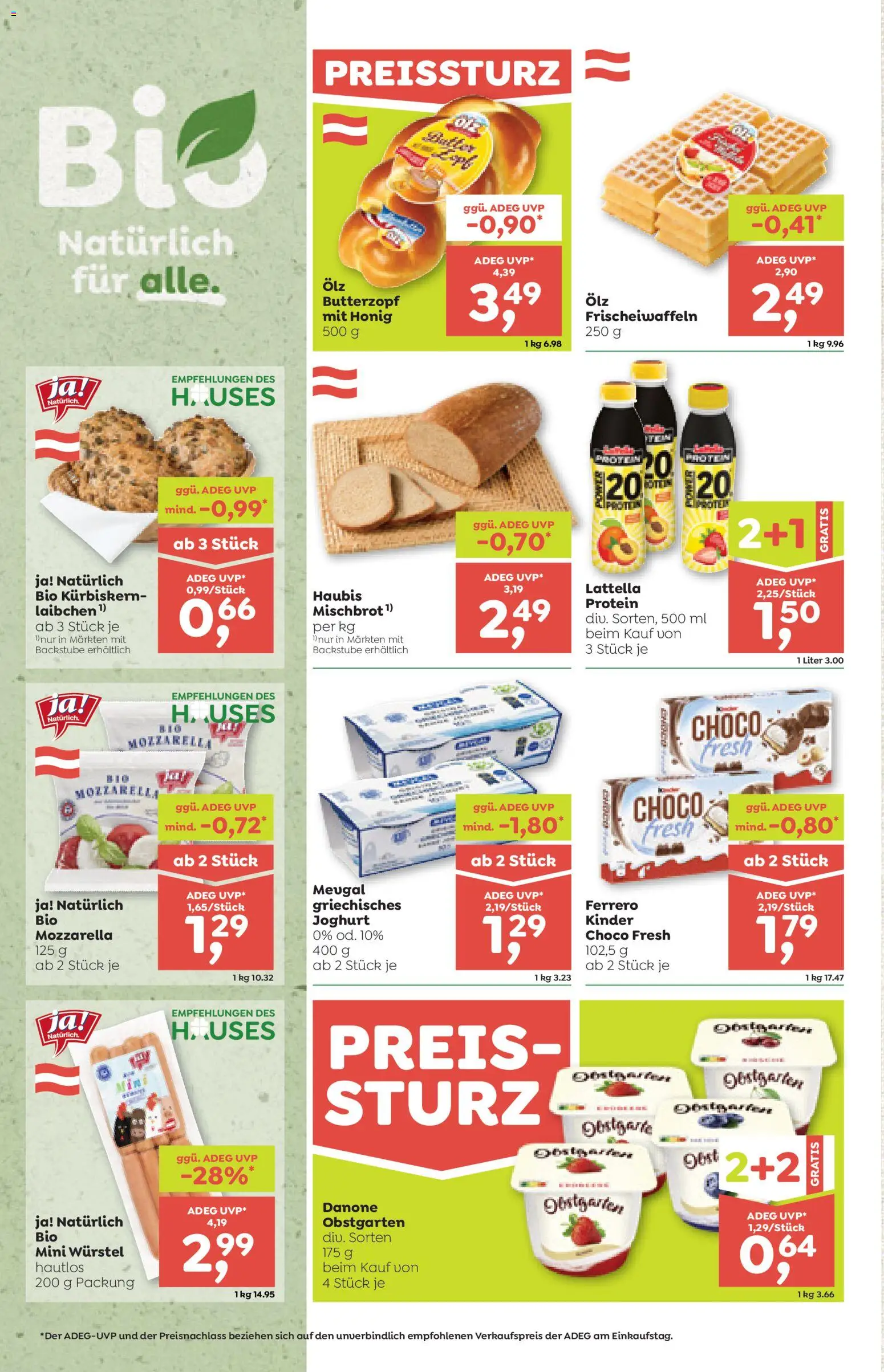 ADEG Bergheim gültig ab 05.02.2026 | Seite: 2 | Produkte: Joghurt