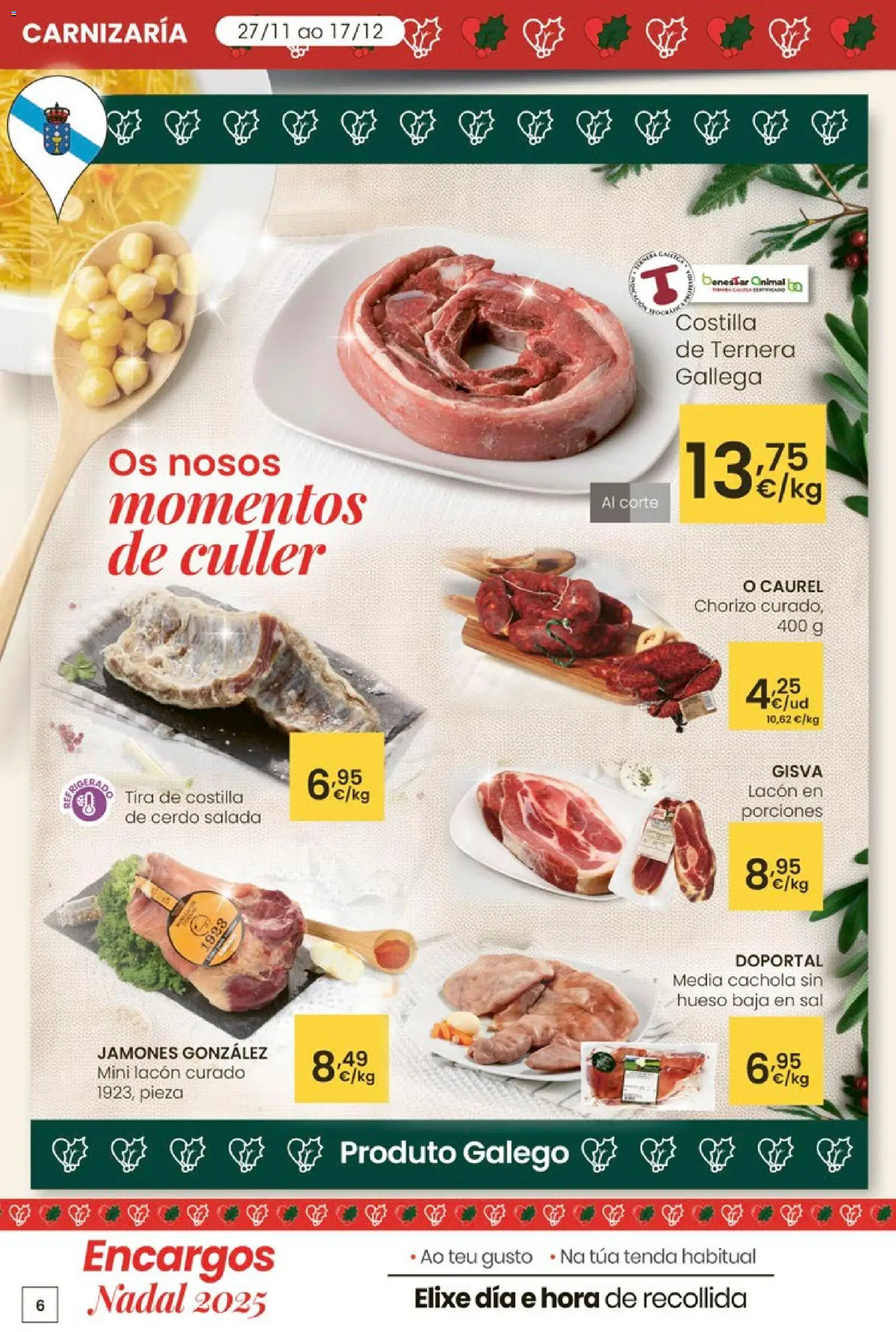 Eroski - Center │ válido desde el 27.11.2025 | Página: 6 | Productos: Cerdo