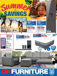 OK Furniture specials catalogue – valid from 19.01.2026