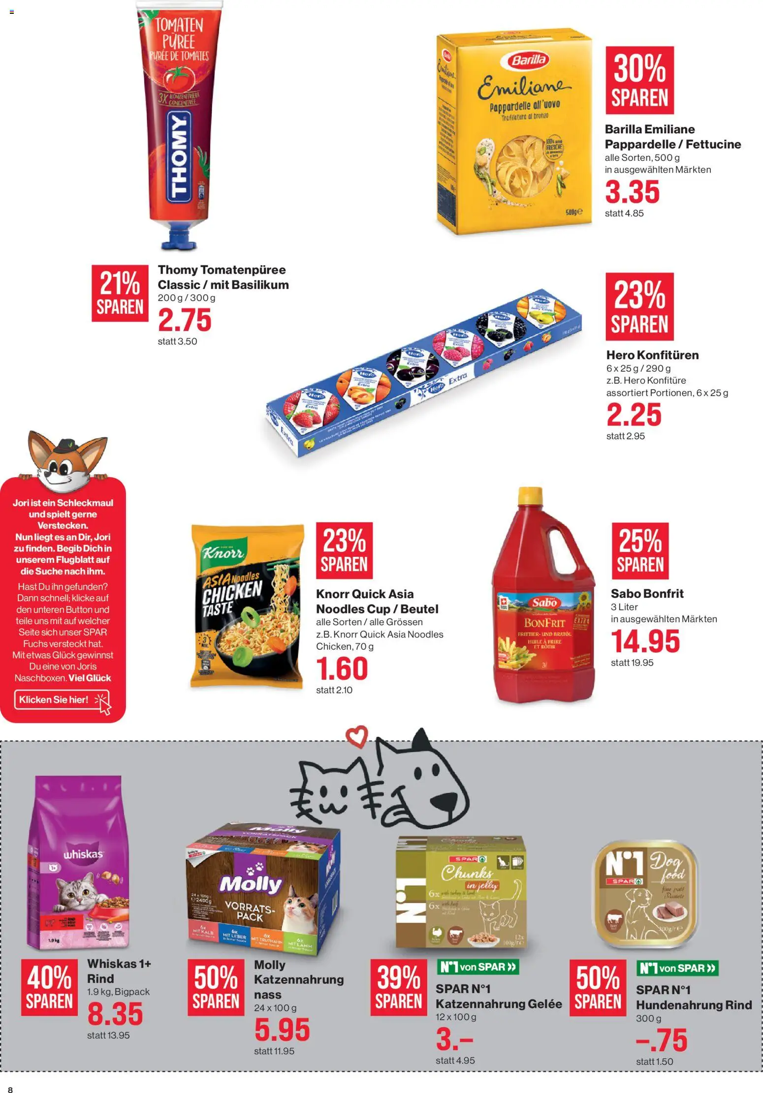 SPAR - Black Friday – gültig ab 27.11.2025 | Seite: 8 | Produkte: Barilla, Tomatenpüree, Tomaten