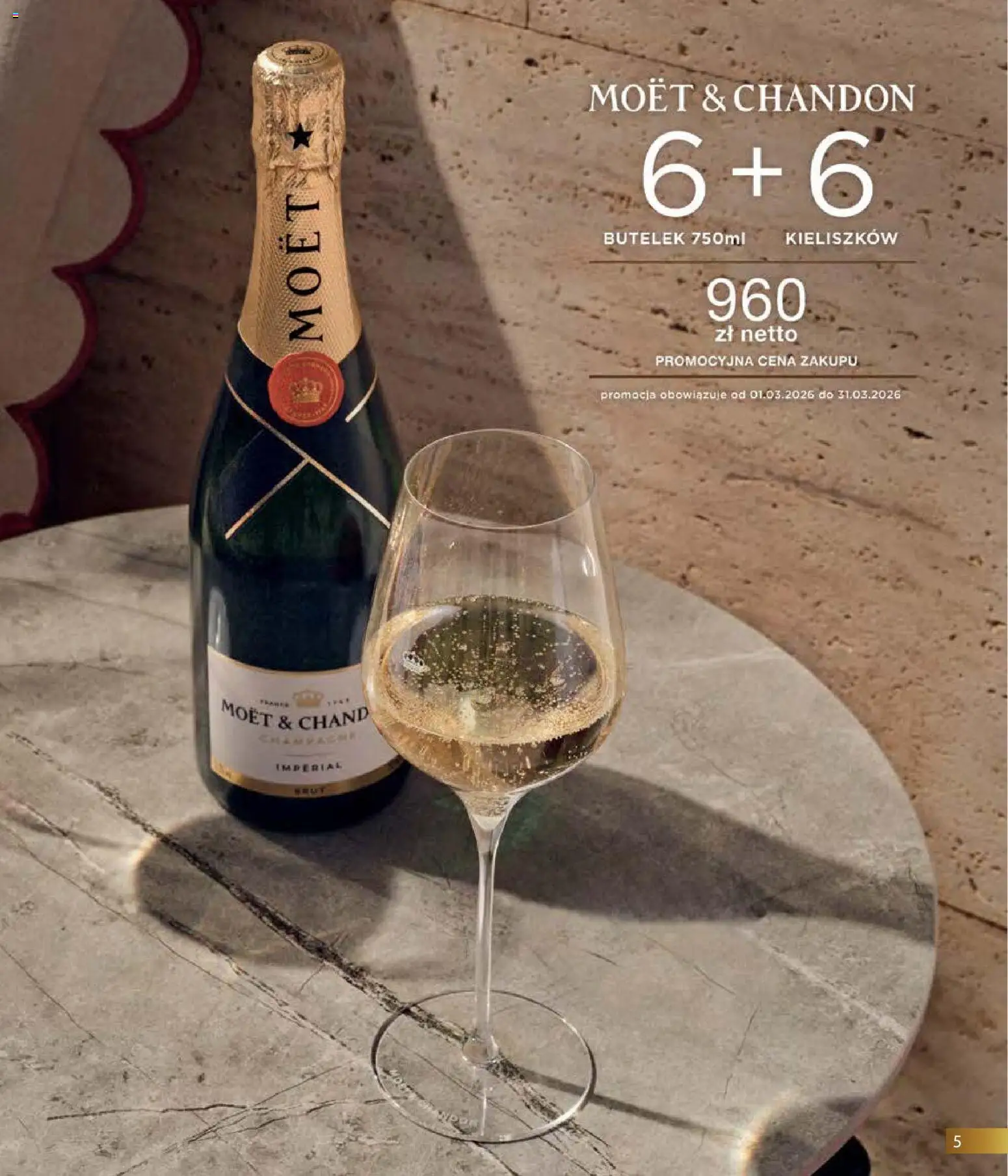 Eurocash gazetka - Horeca od 01.04.2026 | Strona: 5 | Produkty: Moet