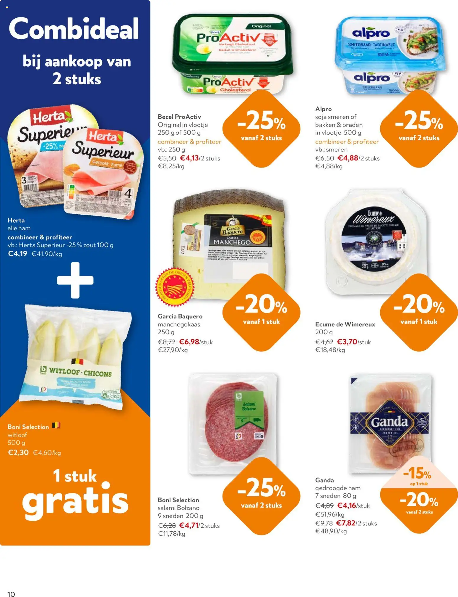 {H1} | Pagina: 10 | Producten: Ham, La, Salami