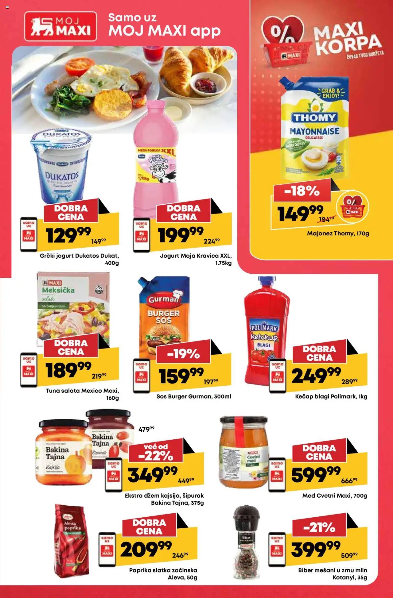 Tempo katalog - važi od 14.08.2025 | Strana: 17 | Proizvode: Majonez, Dzem, Burger, Dukatos