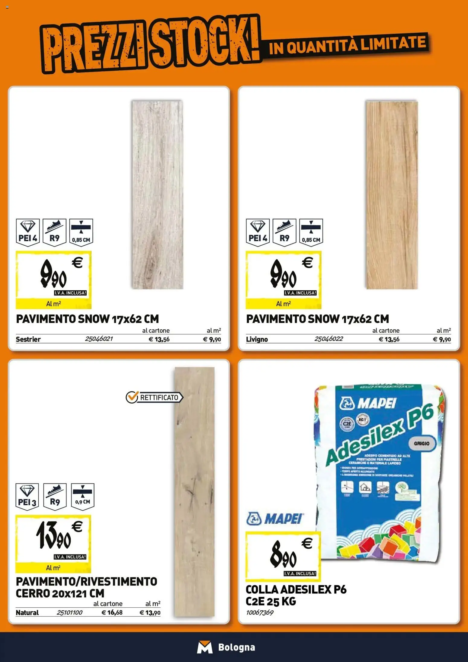Volantino TECNOMAT del 27.11.2025 | Pagina: 14 | Prodotti: Pavimento, Piastrelle, Colla