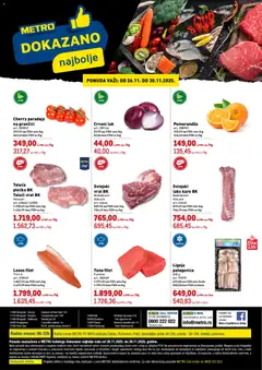 Metro dokazano - pregled Metro kataloga - važi od 26.11.2025