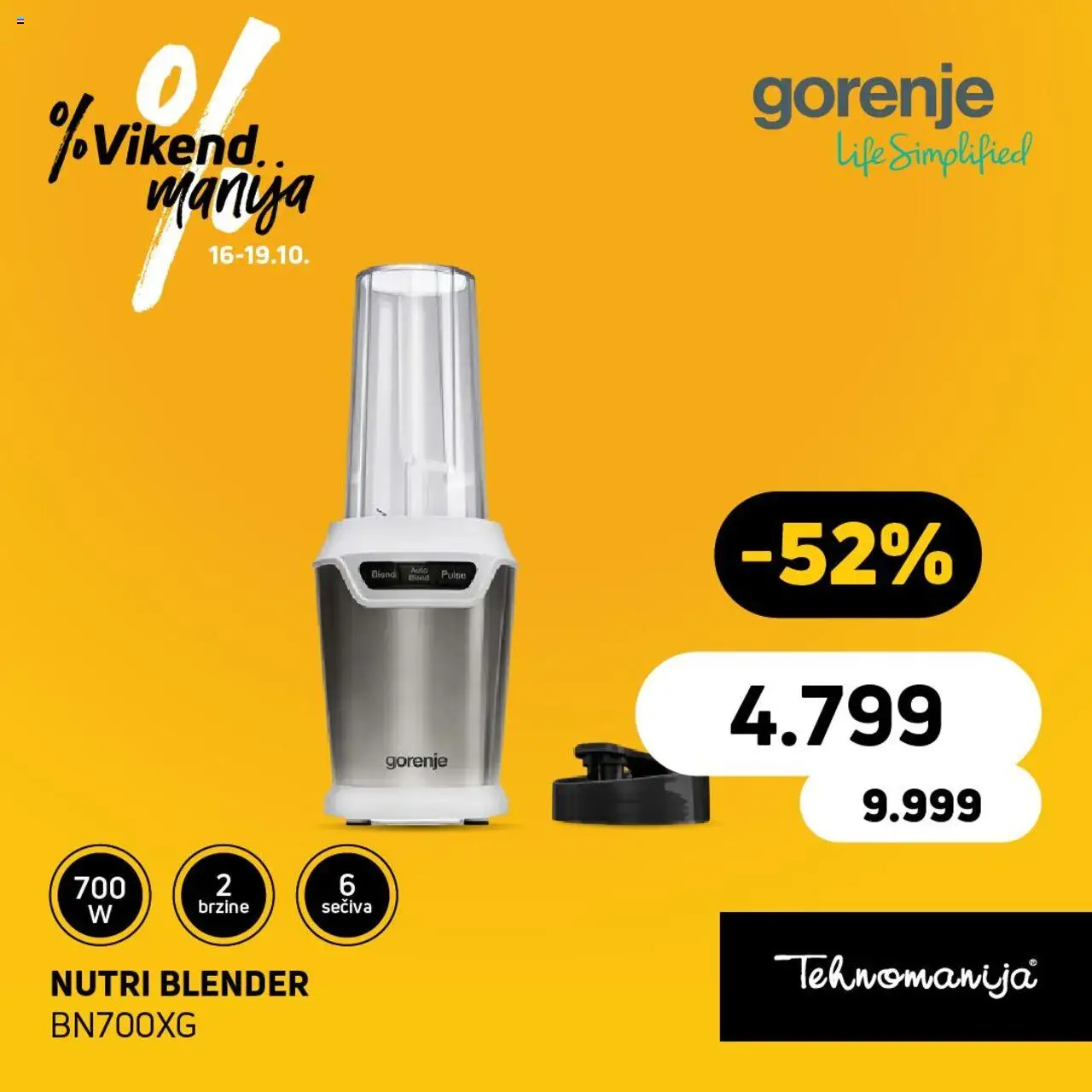 Tehnomanija katalog - važi od 16.10.2025 | Strana: 2 | Proizvode: Blender