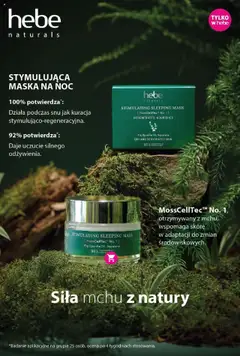 STYMULUJĄCA MASKA NA NOC, Działa podczas snu jak kuracja stymulująco-regeneracyjna. Daje uczucie silnego odżywienia. od 01.09.2025 | Strona: 2 | Produkty: Maska