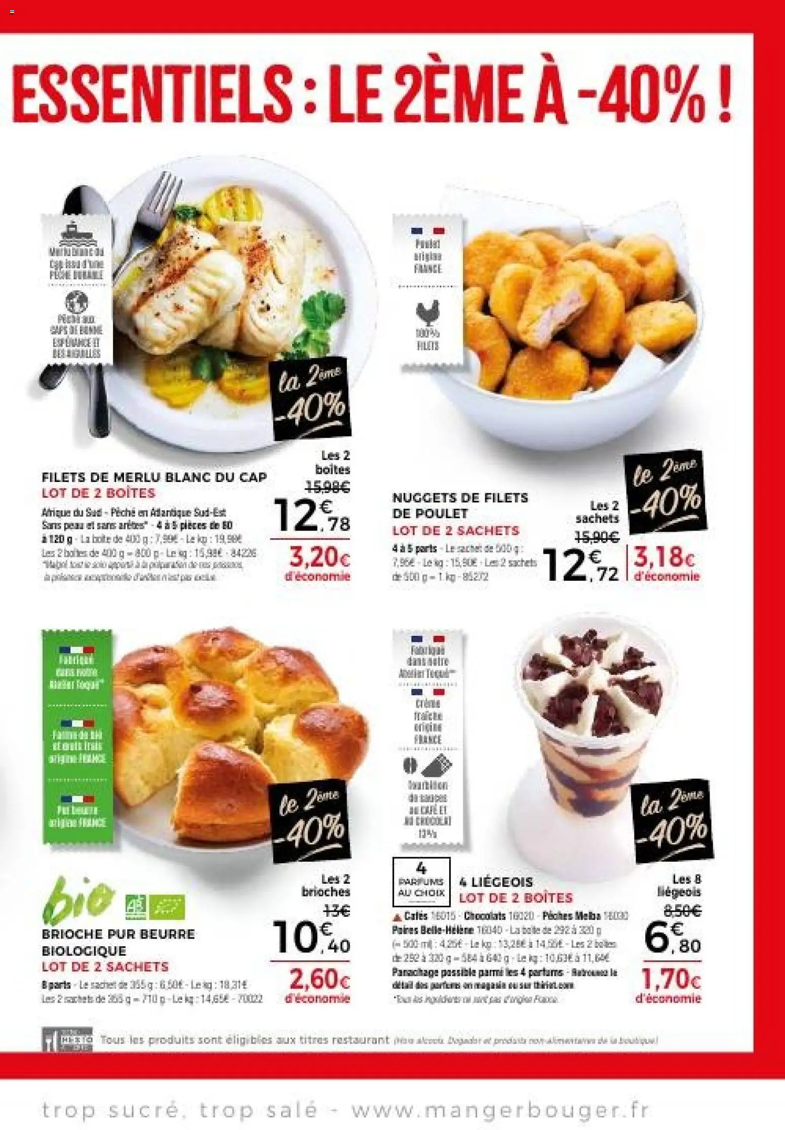 {H1} | Page: 3 | Produits: Pêche, Beurre