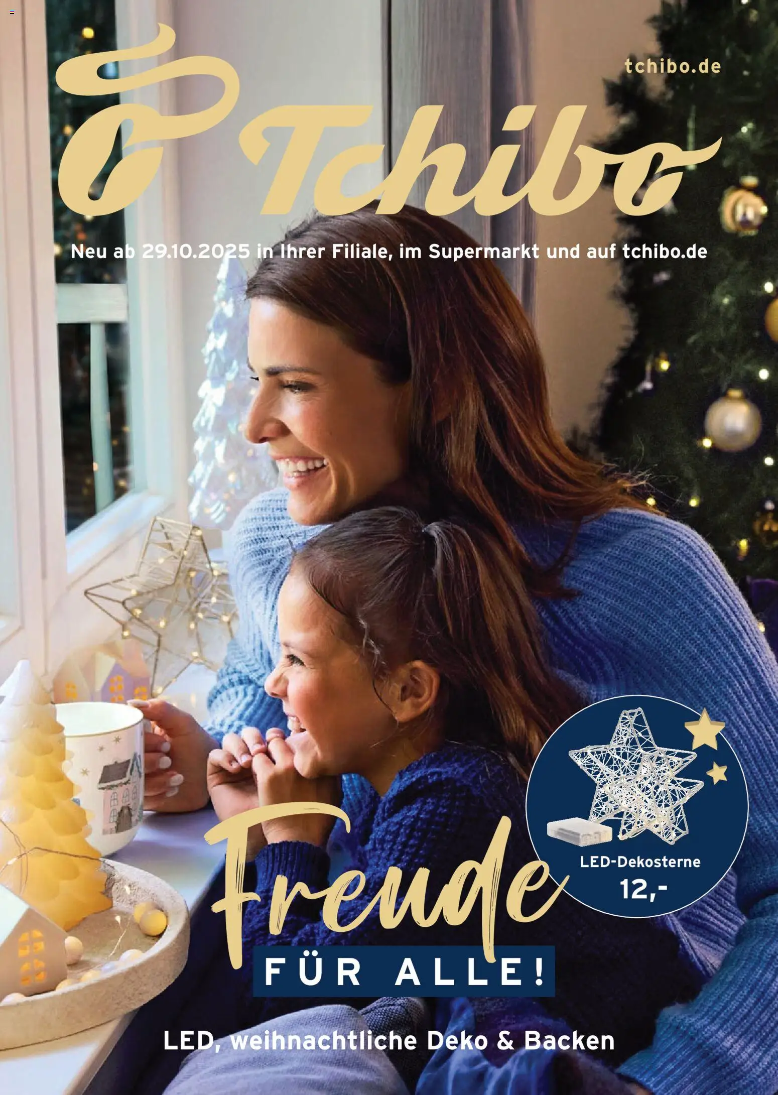 Prospekt Tchibo Leuchtende Freude – gültig ab 29.10.2025 | Seite: 1
