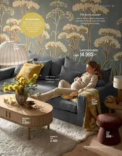 Mio erbjudanden - Förhandsvisning av reklamblad från butik Mio aktuell från 01.03.2026 | Sida: 47 | Produkter: Pläd, Puff, Soffa, Soffbord