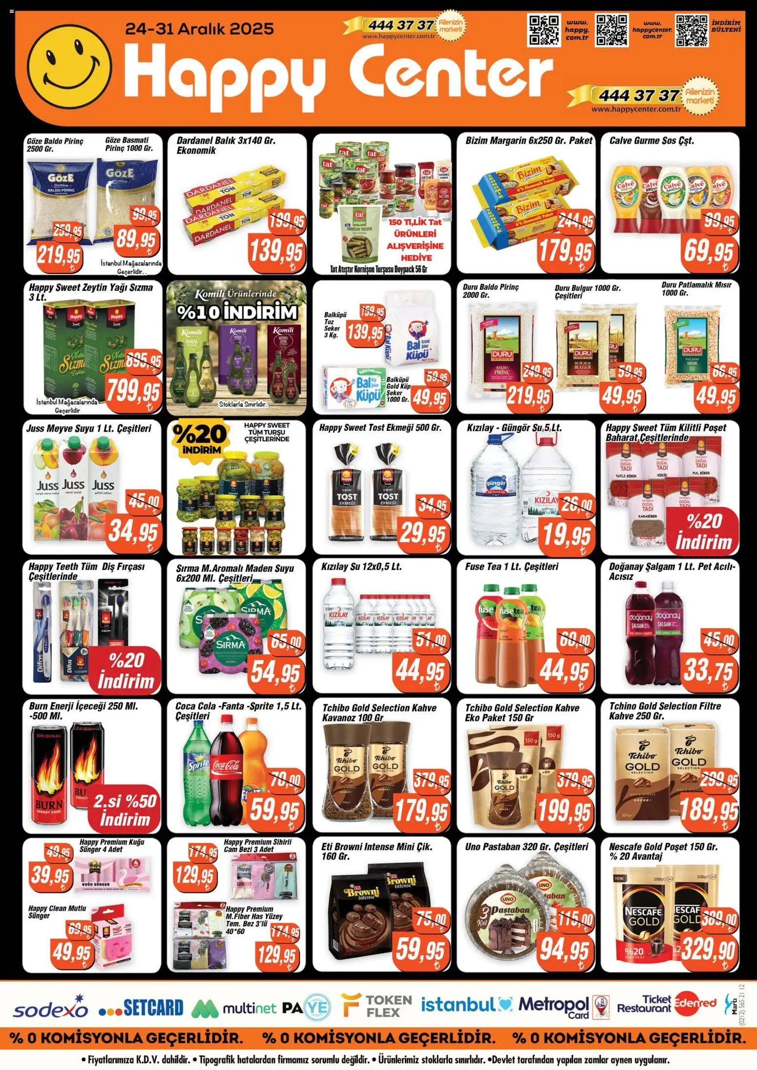 Happy Center Katalog - 24.12.2025 tarihinden itibaren geçerlidir | Sayfa: 4 | Ürünler: Meyve suyu, Meyve, Mısır, Maden suyu