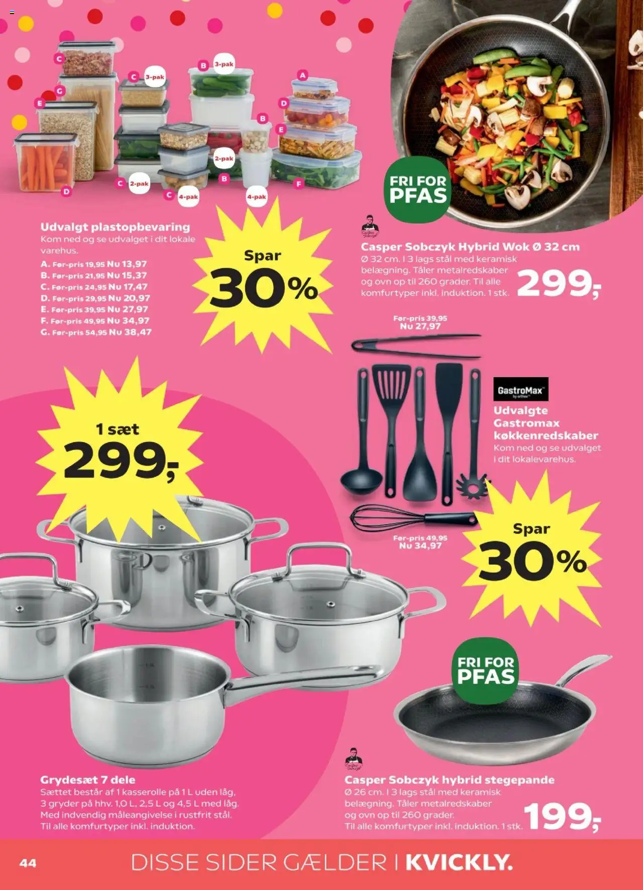 Kvickly Tilbudsavis gyldig fra 08.08.2025 | Side: 46 | Produkter: Ovn
