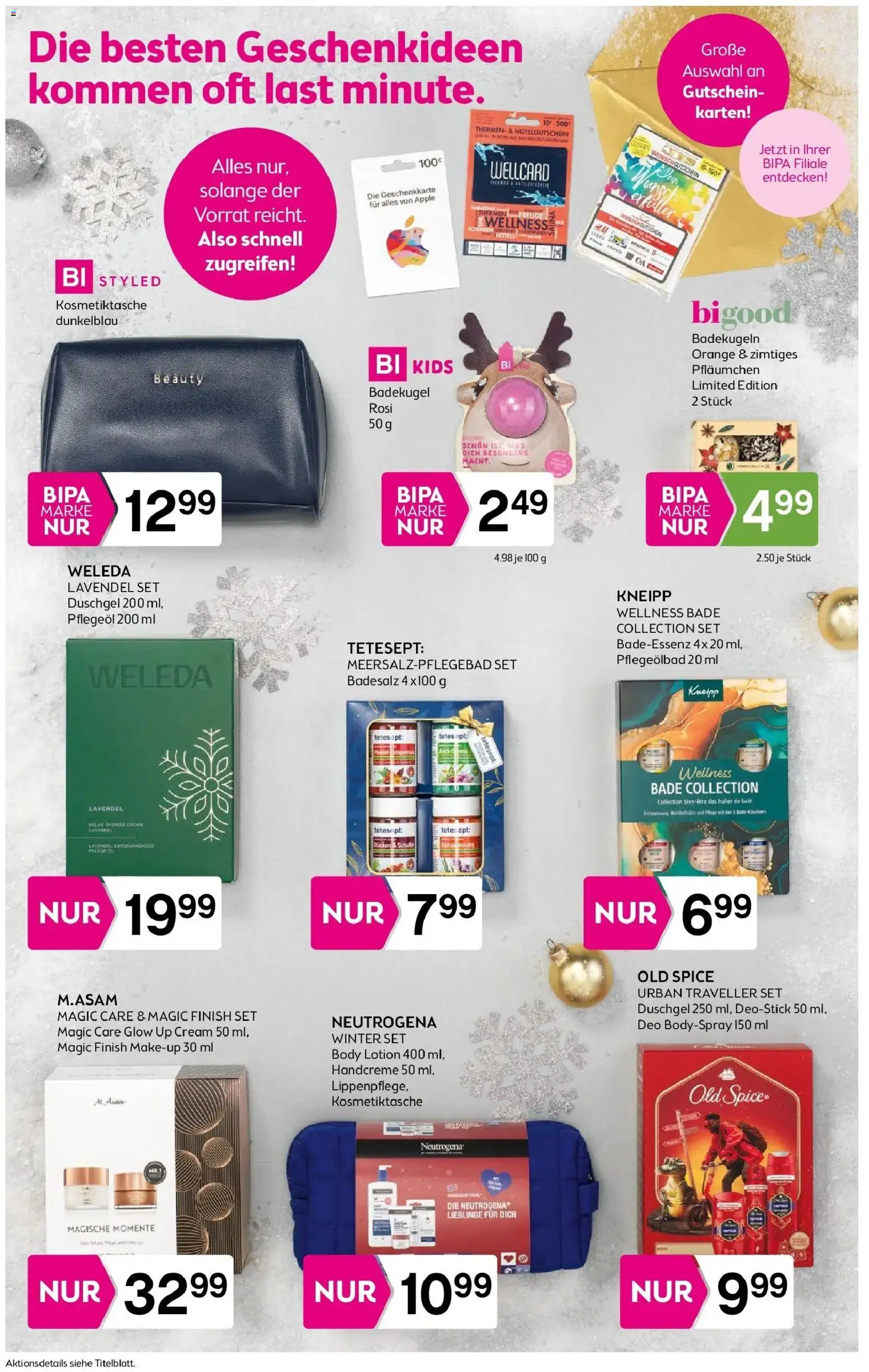 Bipa - BIPA: Flugblatt - gültig bis-07.01.2026 gültig ab 17.12.2025 | Seite: 6 | Produkte: Apple, Handcreme, Duschgel
