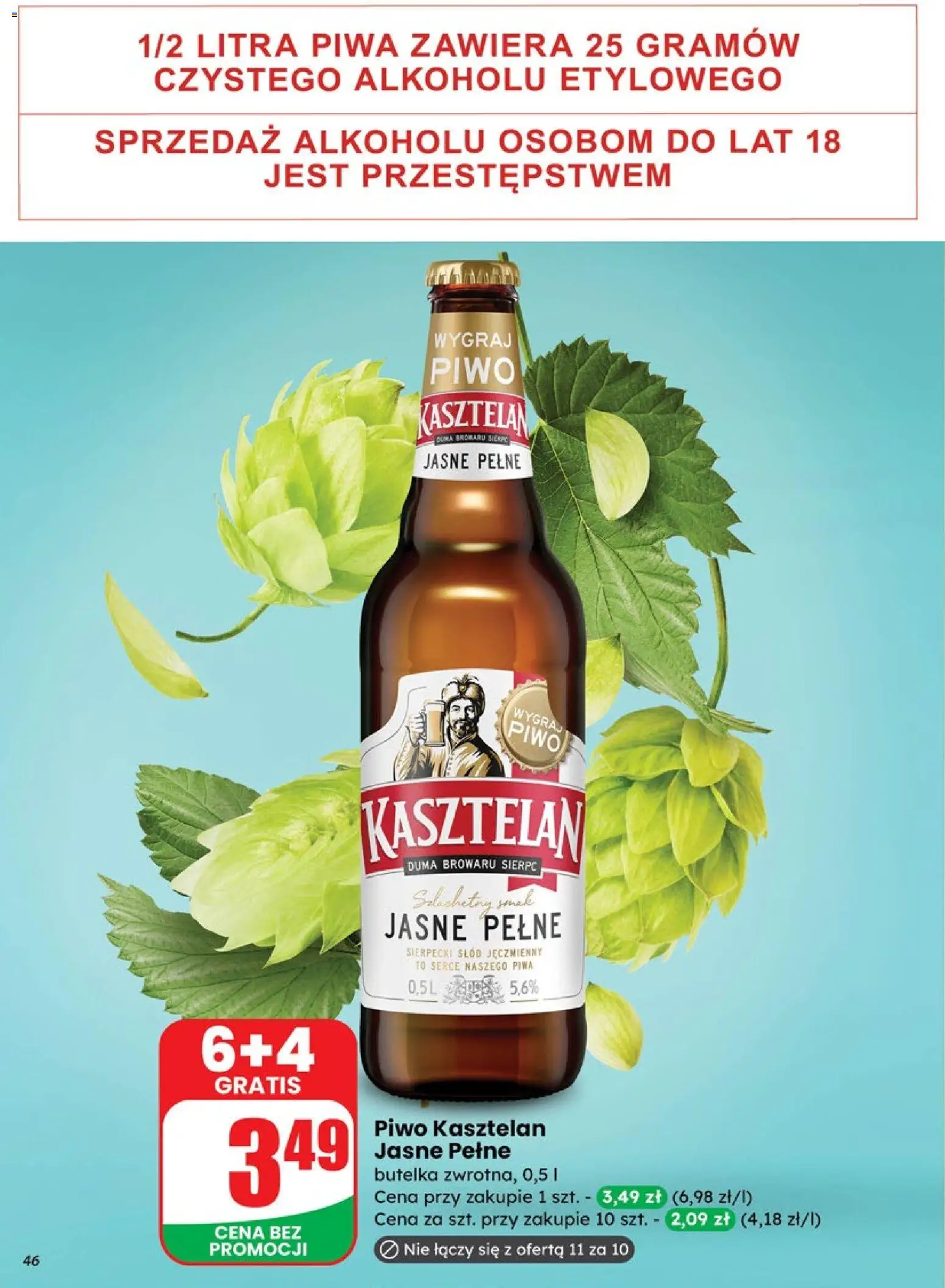 Dino Gazetka od 29.10.2025 | Strona: 46 | Produkty: Piwo