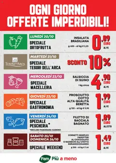 Anteprima del volantino Panorama Ogni giorno offerte imperdibili catalogo valido a partire dal 20.10.2025